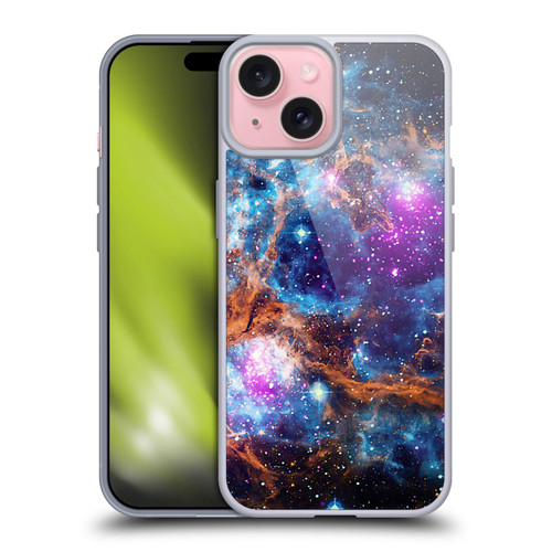 Cosmo18 Space Lobster Nebula Soft Gel Case for Apple iPhone 15