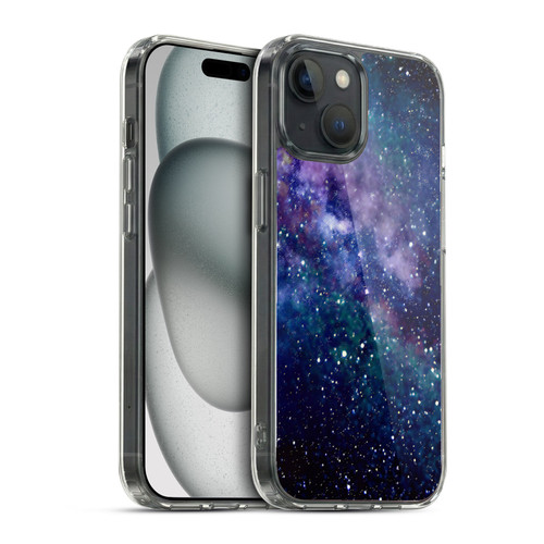 Cosmo18 Space Milky Way Soft Gel Case for Apple iPhone 15 & MagSafe
