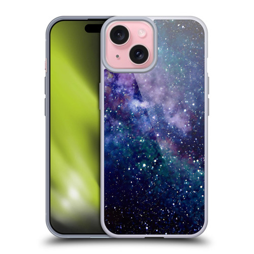 Cosmo18 Space Milky Way Soft Gel Case for Apple iPhone 15