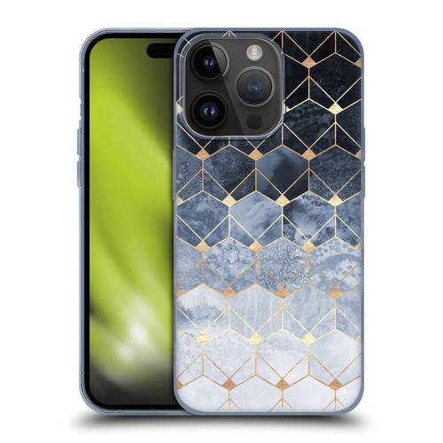 Elisabeth Fredriksson Sparkles Hexagons And Diamonds Soft Gel Case for Apple iPhone 15 Pro