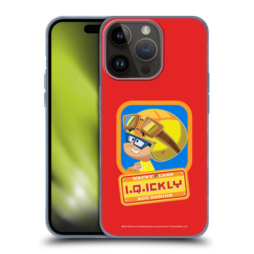 Wacky Races 2016 Graphics IQ Ickly Soft Gel Case for Apple iPhone 15 Pro