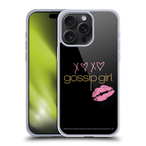 Gossip Girl Graphics XOXO Soft Gel Case for Apple iPhone 15 Pro Max
