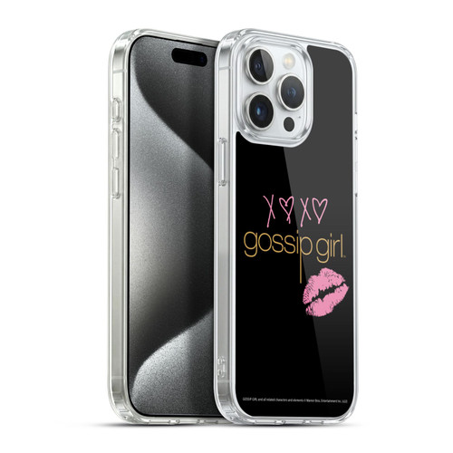 Gossip Girl Graphics XOXO Soft Gel Case for Apple iPhone 15 Pro Max & MagSafe