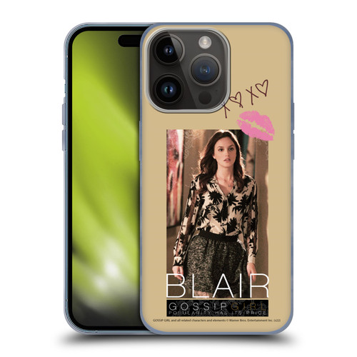Gossip Girl Graphics Blair Soft Gel Case for Apple iPhone 15 Pro