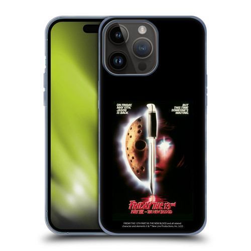 Friday the 13th Part VII The New Blood Graphics Key Art Soft Gel Case for Apple iPhone 15 Pro Max