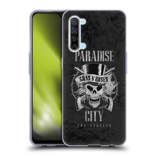 Guns N' Roses Vintage Paradise City Soft Gel Case for OPPO Find X2 Lite 5G