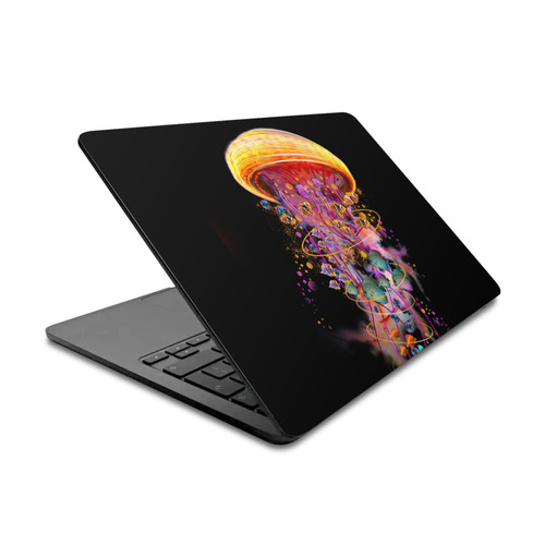 Dave Loblaw Underwater Eletric Jellyfish Vinyl Sticker Skin Decal Cover for Apple MacBook Air 13.6" 2022 / 2024 / 2025 / 2026
