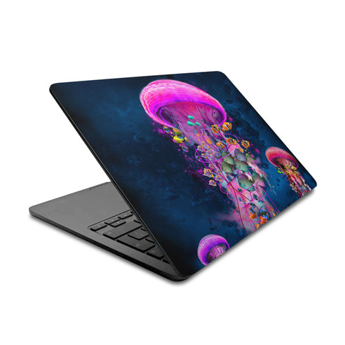 Dave Loblaw Underwater Pink Jellyfish Vinyl Sticker Skin Decal Cover for Apple MacBook Air 13.6" A2681 (2022)
