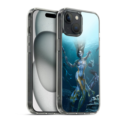 Tom Wood Fantasy Mermaid Hunt Soft Gel Case for Apple iPhone 15 & MagSafe