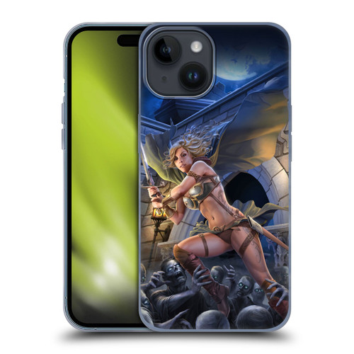 Tom Wood Fantasy Zombie Soft Gel Case for Apple iPhone 15