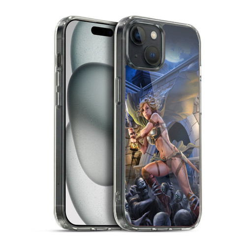 Tom Wood Fantasy Zombie Soft Gel Case for Apple iPhone 15 Plus & MagSafe