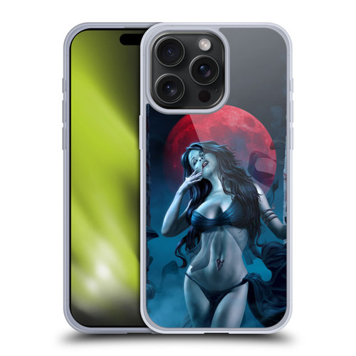 Tom Wood Fantasy Blood Lust Vampire Soft Gel Case for Apple iPhone 15 Pro Max