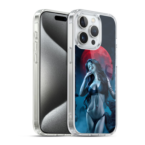 Tom Wood Fantasy Blood Lust Vampire Soft Gel Case for Apple iPhone 15 Pro & MagSafe