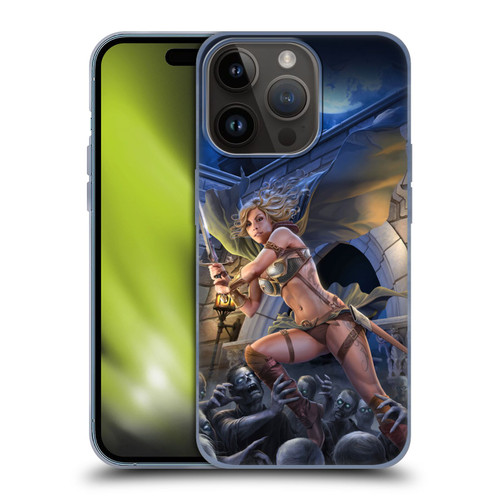 Tom Wood Fantasy Zombie Soft Gel Case for Apple iPhone 15 Pro