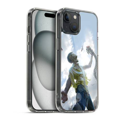 Tom Wood Horror Zombie Scraps Soft Gel Case for Apple iPhone 15 Plus & MagSafe