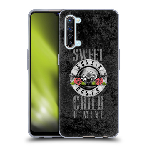 Guns N' Roses Vintage Sweet Child O' Mine Soft Gel Case for OPPO Find X2 Lite 5G