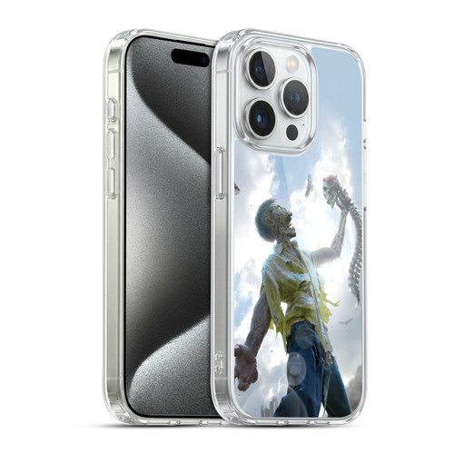Tom Wood Horror Zombie Scraps Soft Gel Case for Apple iPhone 15 Pro & MagSafe