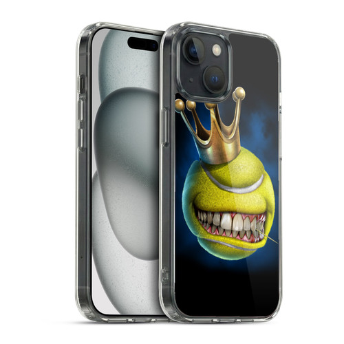 Tom Wood Monsters King Of Tennis Soft Gel Case for Apple iPhone 15 & MagSafe