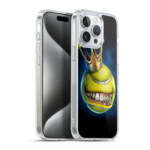 Tom Wood Monsters King Of Tennis Soft Gel Case for Apple iPhone 15 Pro Max & MagSafe
