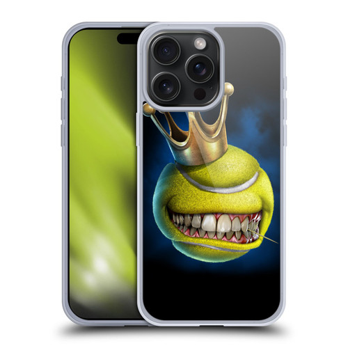 Tom Wood Monsters King Of Tennis Soft Gel Case for Apple iPhone 15 Pro Max