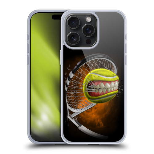 Tom Wood Monsters Tennis Soft Gel Case for Apple iPhone 15 Pro Max