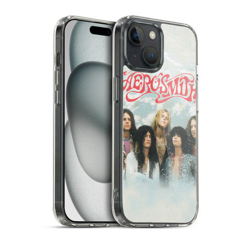 Aerosmith Classics Logo Decal Soft Gel Case for Apple iPhone 15 & MagSafe
