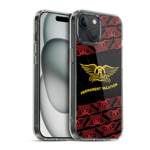 Aerosmith Classics Permanent Vacation Soft Gel Case for Apple iPhone 15 & MagSafe