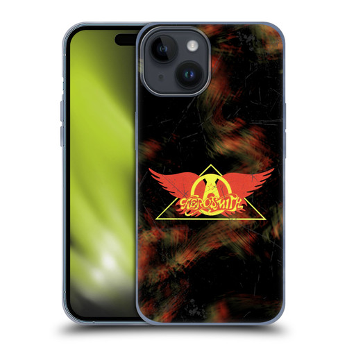 Aerosmith Classics Triangle Winged Soft Gel Case for Apple iPhone 15