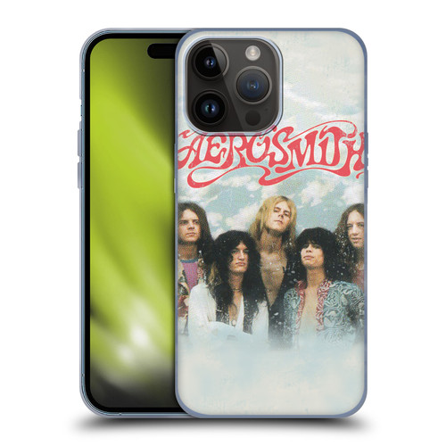 Aerosmith Classics Logo Decal Soft Gel Case for Apple iPhone 15 Pro Max