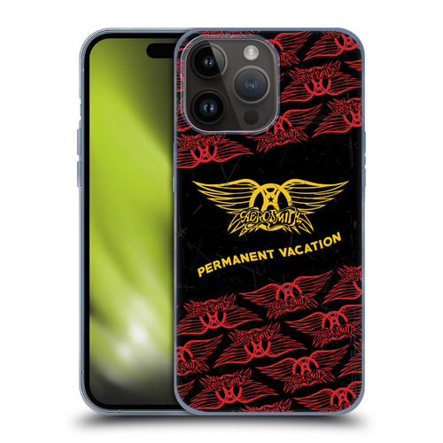 Aerosmith Classics Permanent Vacation Soft Gel Case for Apple iPhone 15 Pro Max