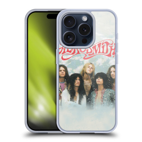 Aerosmith Classics Logo Decal Soft Gel Case for Apple iPhone 15 Pro