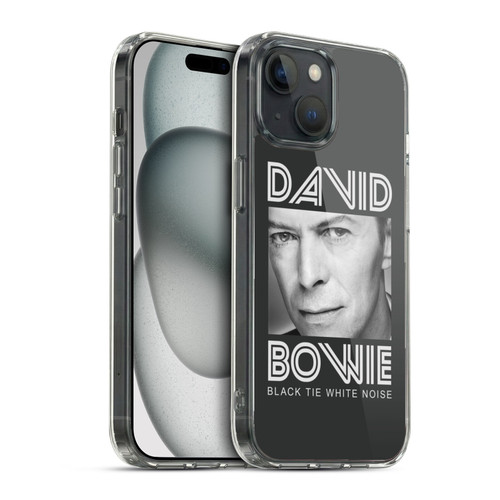 David Bowie Album Art Black Tie Soft Gel Case for Apple iPhone 15