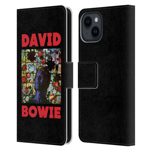 David Bowie Album Art Tonight Leather Book Wallet Case Cover For Apple iPhone 15
