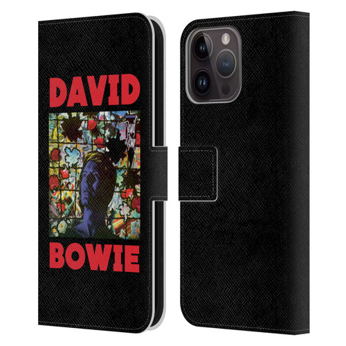 David Bowie Album Art Tonight Leather Book Wallet Case Cover For Apple iPhone 15 Pro Max