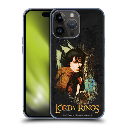 The Lord Of The Rings The Fellowship Of The Ring Character Art Frodo Soft Gel Case for Apple iPhone 15 Pro Max