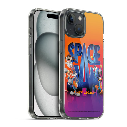Space Jam: A New Legacy Graphics Poster Soft Gel Case for Apple iPhone 15 & MagSafe