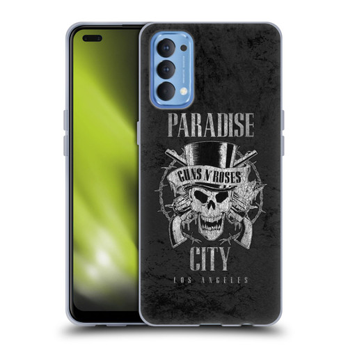 Guns N' Roses Vintage Paradise City Soft Gel Case for OPPO Reno 4 5G