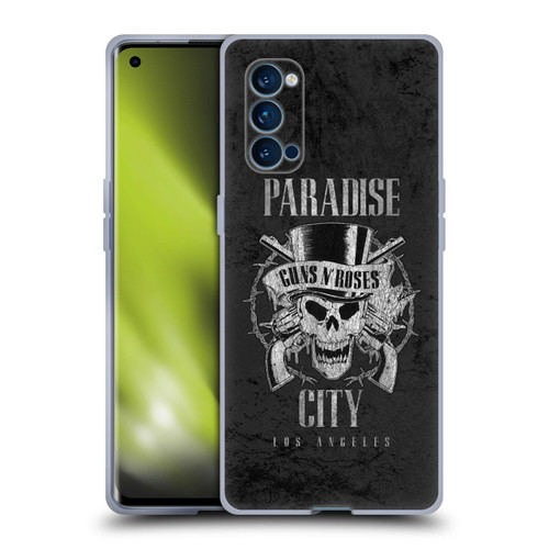 Guns N' Roses Vintage Paradise City Soft Gel Case for OPPO Reno 4 Pro 5G