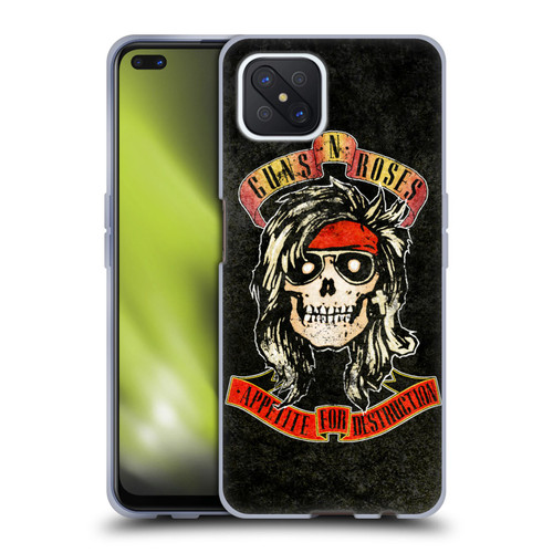 Guns N' Roses Vintage McKagan Soft Gel Case for OPPO Reno4 Z 5G