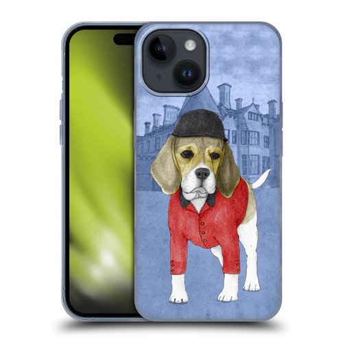 Barruf Dogs Beagle Soft Gel Case for Apple iPhone 15