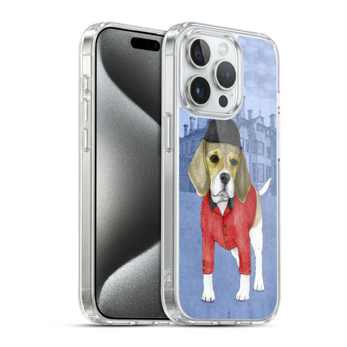 Barruf Dogs Beagle Soft Gel Case for Apple iPhone 15 Pro & MagSafe