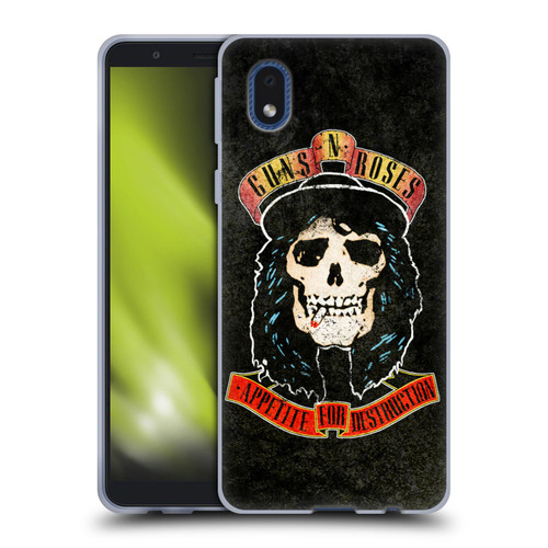 Guns N' Roses Vintage Stradlin Soft Gel Case for Samsung Galaxy A01 Core (2020)