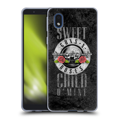 Guns N' Roses Vintage Sweet Child O' Mine Soft Gel Case for Samsung Galaxy A01 Core (2020)