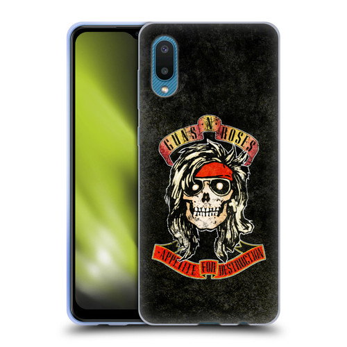 Guns N' Roses Vintage McKagan Soft Gel Case for Samsung Galaxy A02/M02 (2021)