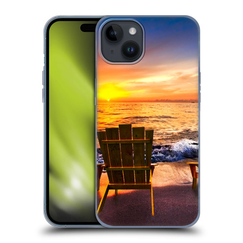 Celebrate Life Gallery Beaches 2 Sea Dreams III Soft Gel Case for Apple iPhone 15 Plus