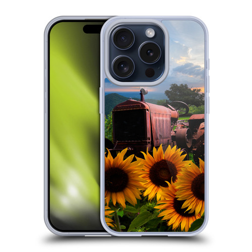 Celebrate Life Gallery Florals Tractor Heaven Soft Gel Case for Apple iPhone 15 Pro