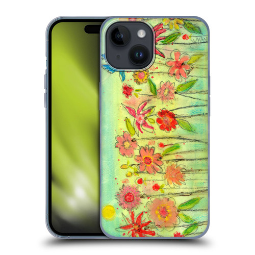 Wyanne Nature Sun Garden Soft Gel Case for Apple iPhone 15