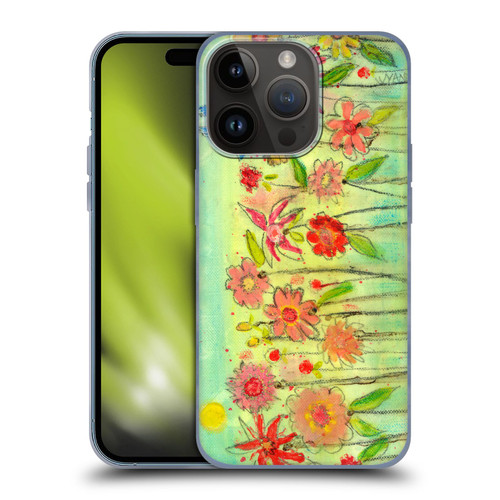 Wyanne Nature Sun Garden Soft Gel Case for Apple iPhone 15 Pro