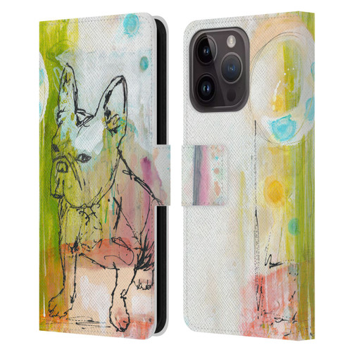 Wyanne Animals Attitude Leather Book Wallet Case Cover For Apple iPhone 15 Pro