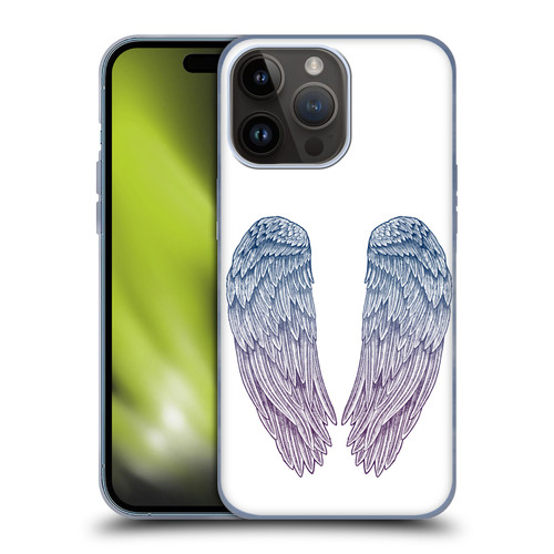 Rachel Caldwell Illustrations Angel Wings Soft Gel Case for Apple iPhone 15 Pro Max
